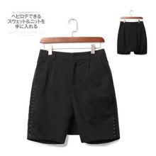 Japanese Black Shorts with Rivets