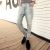 Korean Frayed Cropped Jean