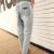 Korean Frayed Cropped Jean