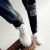 Korean White Casual Shoes