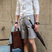Korean Plaid Shorts