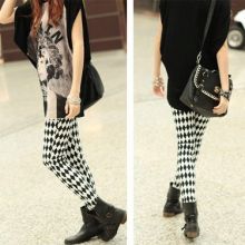 Korean Plaid Leggings