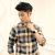 Korean Classic Plaid Long-Sleeve Collar Shirt