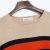 Japanese Contrast Color Stripe Pullover
