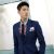 Korean Solid Color One Button Blazer
