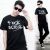 Korean Hip-Hop Style Letters TEE