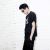 Korean Hip-Hop Style Letters TEE