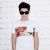 Korean Flower Short-Sleeve TEE