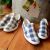 Korean Plaid Casual Shoes