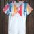 Korean Splashed Paint Color Short-Sleeve T-Shirt
