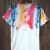 Korean Splashed Paint Color Short-Sleeve T-Shirt