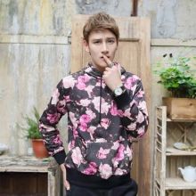 Korean Pullover Sweater (Color: Flower, Size: Please Select Size)