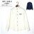 Japanese Letter Printed Long Sleeve Shirt