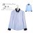 Japanese Contrast Color Stitching Collar Shirt