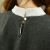 Korean Star Style Letters Irregular Hem Shirt