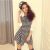 Korean Houndstooth Dress