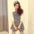 Korean Houndstooth Dress