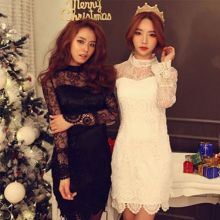 Korean Lace Dress Women's Clothing (Color: Please Select Color, Size: One Size)