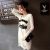 Korean Casual Lace Stitching T-Sleeved Dress