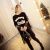 Korean Casual Lace Stitching T-Sleeved Dress