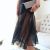 Korean Solid Color Chiffon Stitching Dress