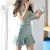 Korean Elegant Thin Folds Skirt