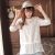 Korean Chiffon Two-Piece Lace Blouse
