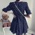 Korean Butterfly Decoration Polka Dot Dress