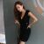 Korean Solid Color Fold Dress