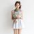 Korean Chiffon Stitching Dress