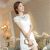 Korean Stitching Lace Dress