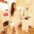 Korean Stitching Lace Chiffon Skirt