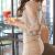 Korean Pure Lotus Sleeve Dress