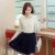 Korean Lace Sleeve Stitching Umbrella Dresses