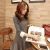 Korean Houndstooth Umbrella Swing Dress