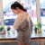 Korean Lace Sleeve Rounded Neck T-Shirt
