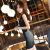 Korean U.S. Gauze Shoulder Stitching Dress