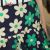 Korean Umbrella Style Flower Print Skirt