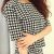 Korean Temperament Houndstooth Suit