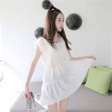 Korean White Doll Dress (Color: White, Size: One Size)