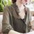 Korean Shirt Style Casual Chiffon Dress