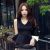 Korean Perspective Pendulum Collar Sleeveless Blouse