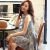 Korean Palace Style Waist Sleeveless Dress