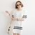 Korean Stripe Casual Dress