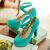 Korean Elegant Velour Leather High Heels
