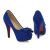 Korean Velour Leather High Heels